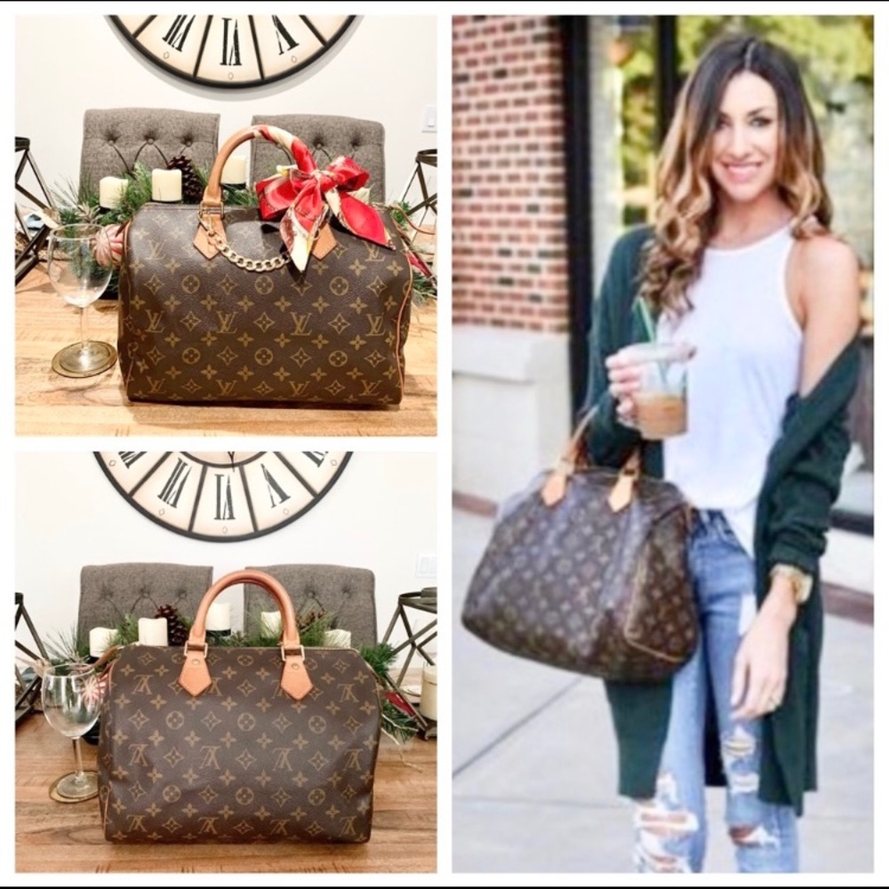 ❤️Louis Vuitton Monogram Speedy 30